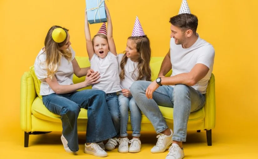 Barn der har fødselsdag